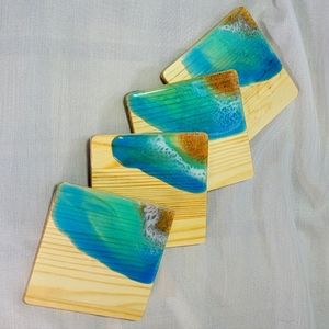 Wooden coasters